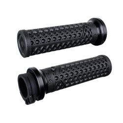 PartzBiz HD V31VHCWB-MB - Vans V-Twin LOCK-ON™ Grip Set - Harley Davidson