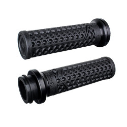PartzBiz HD V31VHTWB-MB - Vans V-Twin LOCK-On Grip Set - HD TBW