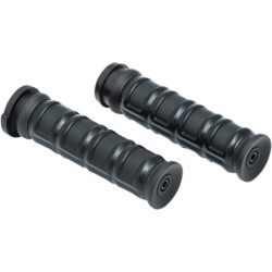 PartzBiz HD 6675 - Kuryakyn Black Dillinger Handlebar Rubber Grips TBW Throttle Harley Touring 08+ PartzBiz HD 6675 - Kuryakyn Black Dillinger Handlebar Rubber Grips TBW Throttle Harley Touring 08+