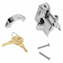 PartzBiz HD 4232 - Kuryakyn Universal Helmet Lock Chrome 1 1/4” 1-1/2” Frame Harley Suzuki Honda PartzBiz HD 4232 - Kuryakyn Universal Helmet Lock Chrome 1 1/4” 1-1/2” Frame Harley Suzuki Honda