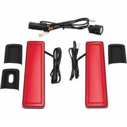PartzBiz HD 2952 - แผงฟิลเลอร์ Kuryakyn Tracer ไฟท้ายสัญญาณชุดเลนส์สีแดง Harley Touring PartzBiz HD 2952 - แผงฟิลเลอร์ Kuryakyn Tracer ไฟท้ายสัญญาณชุดเลนส์สีแดง Harley Touring
