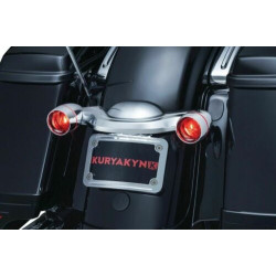 PartzBiz HD 5406 - Kuryakyn Chrome เบรคหลังไฟท้ายไฟเลี้ยวบาร์ Harley Touring 10-17