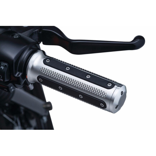 PartzBiz HD: 3457625-Kuryakyn Chrome Heavy Industry Grips Electronic Throttle Wire Harley Touring TBW PartzBiz HD: 3457625-Kuryakyn Chrome Heavy Industry Grips Electronic Throttle Wire Harley Touring TBW