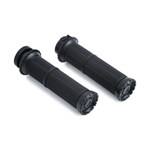 PartzBiz HD: 3457724-Kuryakyn Riot Cable Throttle Grips Black Harley 82-2018 Dyna Softail Touring XL PartzBiz HD: 3457724-Kuryakyn Riot Cable Throttle Grips Black Harley 82-2018 Dyna Softail Touring XL