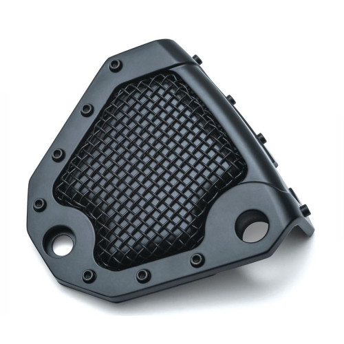 PartzBiz HD: 3455026-Kuryakyn Black Mesh Rear Brake Caliper Cover Accent Trim Harley 08-17 Dyna FXST PartzBiz HD: 3455026-Kuryakyn Black Mesh Rear Brake Caliper Cover Accent Trim Harley 08-17 Dyna FXST