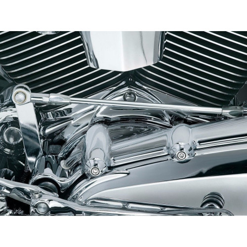 PartzBiz HD: 3450611-Kuryakyn Chrome Cylinder Base Engine Cover Harley Touring Electra Dyna 2006-2017 PartzBiz HD: 3450611-Kuryakyn Chrome Cylinder Base Engine Cover Harley Touring Electra Dyna 2006-2017