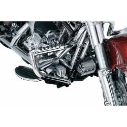 PartzBiz HD 8653 - Kuryakyn Chrome Deluxe Rear Master Cylinder Cover Accent Harley Touring 08-22