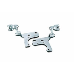 PartzBiz HD 4579 - Kuryakyn Chrome Adjustable Front Cruise Peg Floorboard Mounts Kawasaki Vulcan PartzBiz HD 4579 - Kuryakyn Chrome Adjustable Front Cruise Peg Floorboard Mounts Kawasaki Vulcan