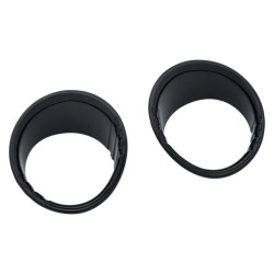 PartzBiz HD KUR6927 - Tri-Line Fuel Voltage Gauge Bezels Black Pair Set Harley Road Glide 15-19 PartzBiz HD KUR6927 - Tri-Line Fuel Voltage Gauge Bezels Black Pair Set Harley Road Glide 15-19