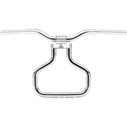 PartzBiz HD LA-7339-14 - LA Choppers 1 1/4 14‚” แฮนด์บาร์ Chrome Kage Fighter T-Bar Harley Road Glide 15+
