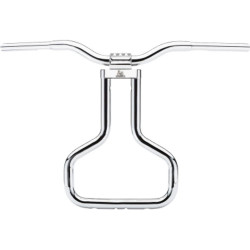PartzBiz HD LA-7339-18 - LA Choppers 1 1/4 18‚” แฮนด์บาร์ Chrome Kage Fighter T-Bar Harley Road Glide 15+