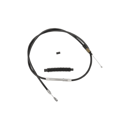 PartzBiz HD: 3487682-LA Choppers สายคลัตช์ไวนิลสีดำ Mini Ape Hanger Harley Touring 08-13