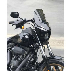 PartzBiz HD SS965S - Laminar Smoked Lip Windshield Windscreen Shield Harley Dyna Lowrider S Street PartzBiz HD SS965S - Laminar Smoked Lip Windshield Windscreen Shield Harley Dyna Lowrider S Street