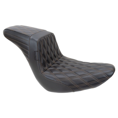 PartzBiz HD: 3471543-Le Pera Kickflip Brown Double Diamond 2Up Seat Harley Softail M8 18+ FXLRS FLSB PartzBiz HD: 3471543-Le Pera Kickflip Brown Double Diamond 2Up Seat Harley Softail M8 18+ FXLRS FLSB