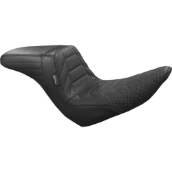 PartzBiz HD LYR-590TRKPLT - LePera Kickflip Seat Track Pleat Black Marathon Foam BikerTec Harley Softail 18+ PartzBiz HD LYR-590TRKPLT - LePera Kickflip Seat Track Pleat Black Marathon Foam BikerTec Harley Softail 18+