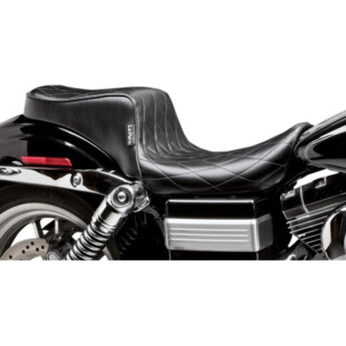 PartzBiz HD: 3472362-Le Pera LePera Cherokee Diamond Stitch Vinyl 2 Up Seat Harley 96-2003 Dyna FXDWG PartzBiz HD: 3472362-Le Pera LePera Cherokee Diamond Stitch Vinyl 2 Up Seat Harley 96-2003 Dyna FXDWG