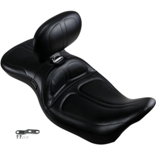 PartzBiz HD: 3468378-LePera Maverick Two-Up One Piece พนักพิงเบาะหลังด้านหน้า Harley Touring 2008-20 PartzBiz HD: 3468378-LePera Maverick Two-Up One Piece พนักพิงเบาะหลังด้านหน้า Harley Touring 2008-20