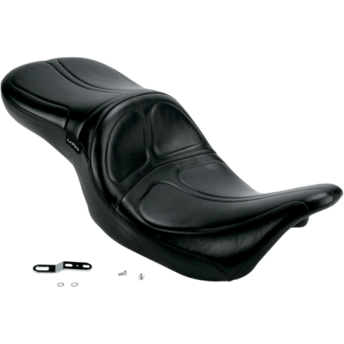 PartzBiz HD: 3455284-LePera Maverick Two-Up One Piece เบาะรถจักรยานยนต์ Harley Touring Bagger 2002-2007 PartzBiz HD: 3455284-LePera Maverick Two-Up One Piece เบาะรถจักรยานยนต์ Harley Touring Bagger 2002-2007