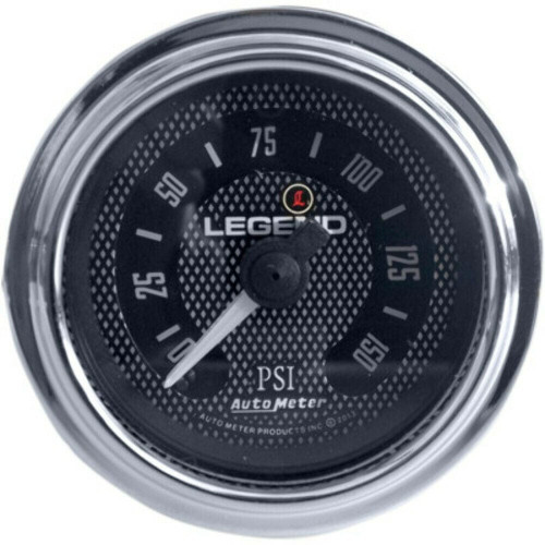 PartzBiz HD: 3469251-Legend Suspension Diamond Fairing Mount LED Backlit PSI Pressure Gauge Harley