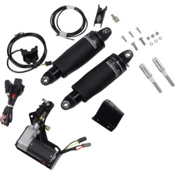 PartzBiz HD 1311-0104 - Legend Air Ride Suspension 12” 13” Shocks Adjustable Anodized Harley 06-17 Dyna PartzBiz HD 1311-0104 - Legend Air Ride Suspension 12” 13” Shocks Adjustable Anodized Harley 06-17 Dyna