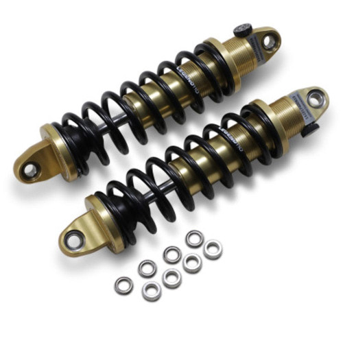 PartzBiz HD: 3468751-Legend Revo-A Adjustable Coil Suspension 12” Gold HD Shocks Harley 99+ Touring PartzBiz HD: 3468751-Legend Revo-A Adjustable Coil Suspension 12” Gold HD Shocks Harley 99+ Touring