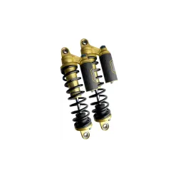 PartzBiz HD 1310-1917 - Legend Revo-Arc Piggyback Suspension 14 Heavy Duty Gold Shocks Harley 91-17 Dyna PartzBiz HD 1310-1917 - Legend Revo-Arc Piggyback Suspension 14 Heavy Duty Gold Shocks Harley 91-17 Dyna