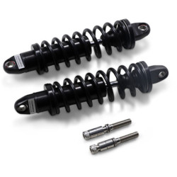 PartzBiz HD 1310-0943 - Legend Revo Dyna Coil Suspension Black 13” Standard Shocks Harley 91-17 Dyna FXD
