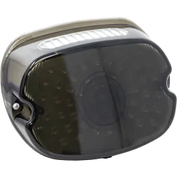 PartzBiz HD LLC-SLTL-ST - Letric Lighting ไฟท้าย LED Smoke Slantback รายละเอียดต่ำ Harley '99+
