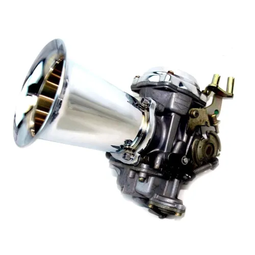 PartzBiz HD: 3483873-Chrome Billet Velocity Stack 4” Long CV Carb Carburetor EFI Air Intake Harley