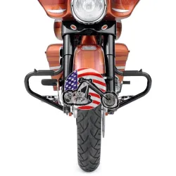 PartzBiz HD BL1302/09 - Black Lindby Multibar Engine Guard Highway Bar Crash Pegs 97-2023 Harley Touring PartzBiz HD BL1302/09 - Black Lindby Multibar Engine Guard Highway Bar Crash Pegs 97-2023 Harley Touring