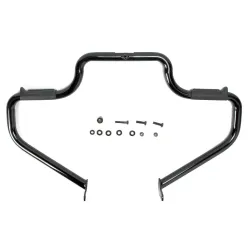 PartzBiz HD BL1311 - Black Lindby Multibar Engine Guard Highway Bar w/ Pegs Crash Bar Harley Softail PartzBiz HD BL1311 - Black Lindby Multibar Engine Guard Highway Bar w/ Pegs Crash Bar Harley Softail