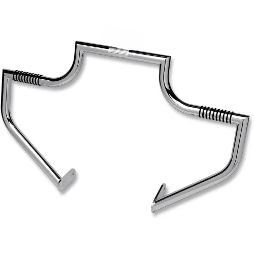 PartzBiz HD: 3448324-Chrome Lindby Linbar Engine Guard Crash Highway Bar Pegs 2014-2018 Indian Chief