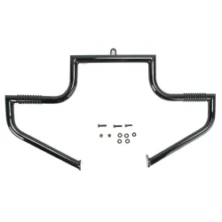 PartzBiz HD BL102-1/09 - Black Lindby Linbar Highway Bar Crash Engine Guard Pegs 1997-2020 Harley Touring PartzBiz HD BL102-1/09 - Black Lindby Linbar Highway Bar Crash Engine Guard Pegs 1997-2020 Harley Touring