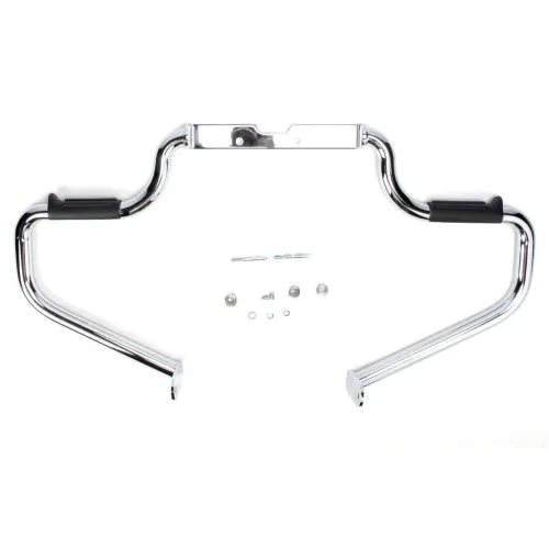 PartzBiz HD: 3445735-Chrome Lindby Multibar Engine Crash Guard Highway Bar Footrest Honda VTX1300R/S