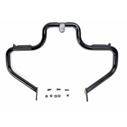 PartzBiz HD BL1305 - Lindby Black Multibar Crash Engine Guard Highway Bar Harley Dyna w/ Mid Controls PartzBiz HD BL1305 - Lindby Black Multibar Crash Engine Guard Highway Bar Harley Dyna w/ Mid Controls