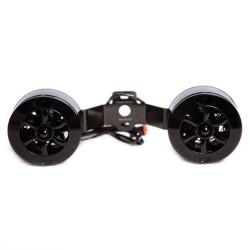 PartzBiz HD CMBKG - Love Jugs Cool-Master Engine Horn Mounted Cooling Fan Gloss Black Harley CMBKG