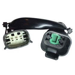 PartzBiz HD AD3P - Love Jugs 3 Pin Adapter Wiring Harley 17+ Cool-Master Slots Bullets Mighty Mite
