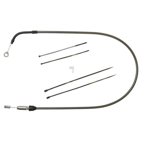 PartzBiz HD: 3478044-Magnum 39” Karbonfiber Quick Connect Upper Clutch Cable 2018+ Harley Softail