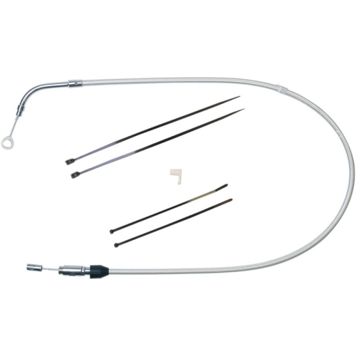 PartzBiz HD: 3478040-Magnum 39” Sterling Chromite Quick Connect Upper Clutch Cable 18+ Harley Softail PartzBiz HD: 3478040-Magnum 39” Sterling Chromite Quick Connect Upper Clutch Cable 18+ Harley Softail