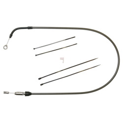 PartzBiz HD 72352HE - Magnum 41” Karbonfiber Quick Connect Upper Clutch Cable 2018+ Harley Softail