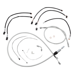 PartzBiz HD 3871162 - Magnum Chromite 15-17” Ape Hanger Handlebar Cable Kit 18+ Harley FXFB Low Rider PartzBiz HD 3871162 - Magnum Chromite 15-17” Ape Hanger Handlebar Cable Kit 18+ Harley FXFB Low Rider