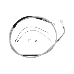 PartzBiz HD 52362HE - Magnum Stainless Steel 67-3/4‚” สายคลัตช์ประสิทธิภาพสูง Harley Touring 2021+ PartzBiz HD 52362HE - Magnum Stainless Steel 67-3/4‚” สายคลัตช์ประสิทธิภาพสูง Harley Touring 2021+