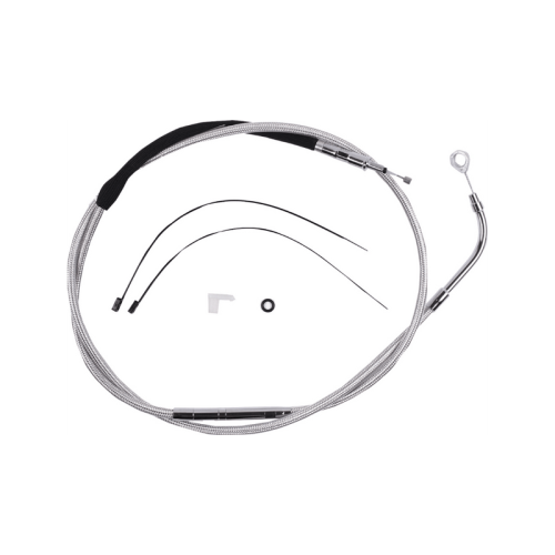 PartzBiz HD: 3488657-Magnum Stainless Steel 67-3/4‚” สายคลัตช์ประสิทธิภาพสูง Harley Touring 2021+ PartzBiz HD: 3488657-Magnum Stainless Steel 67-3/4‚” สายคลัตช์ประสิทธิภาพสูง Harley Touring 2021+