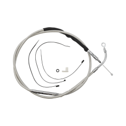 PartzBiz HD 52366HE - Magnum Stainless Steel 71-3/4‚” สายคลัตช์ประสิทธิภาพสูง Harley Touring 2021+ PartzBiz HD 52366HE - Magnum Stainless Steel 71-3/4‚” สายคลัตช์ประสิทธิภาพสูง Harley Touring 2021+