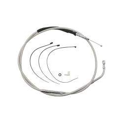 PartzBiz HD 523610HE - Magnum Stainless Steel 75-3/4‚” สายคลัตช์ประสิทธิภาพสูง Harley Touring 2021+ PartzBiz HD 523610HE - Magnum Stainless Steel 75-3/4‚” สายคลัตช์ประสิทธิภาพสูง Harley Touring 2021+