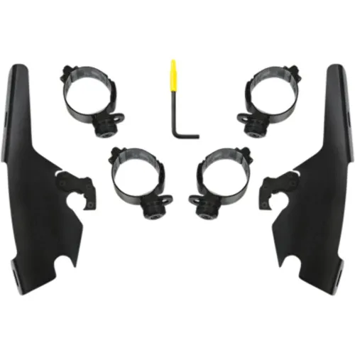 PartzBiz HD: 3470112-Black Batwing Fairing Trigger-Lock Mounting Kit Harley 18+ Sport Glide FLSB M8 PartzBiz HD: 3470112-Black Batwing Fairing Trigger-Lock Mounting Kit Harley 18+ Sport Glide FLSB M8