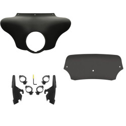PartzBiz HD MEM7431 + MEB2044 + MEP84010 - Memphis Shades Batwing Fairing 5” Dark Smoke Spoiler Windshield Harley 18+ FLSB PartzBiz HD MEM7431 + MEB2044 + MEP84010 - Memphis Shades Batwing Fairing 5” Dark Smoke Spoiler Windshield Harley 18+ FLSB