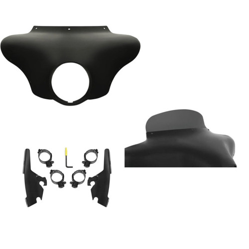 PartzBiz HD: 3470310-Memphis Shades Batwing Fairing 5 Smoke Spoiler Windshield Harley 18+ Sport Glide PartzBiz HD: 3470310-Memphis Shades Batwing Fairing 5 Smoke Spoiler Windshield Harley 18+ Sport Glide
