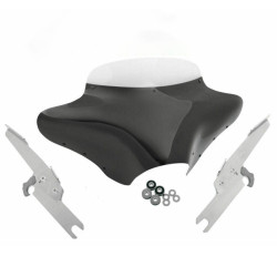 PartzBiz HD MEM7011 + MEK1913 + MEP8500 - Memphis Shades Batwing Fairing 5” Windshield Package Harley Road King FLHR FLHRS PartzBiz HD MEM7011 + MEK1913 + MEP8500 - Memphis Shades Batwing Fairing 5” Windshield Package Harley Road King FLHR FLHRS