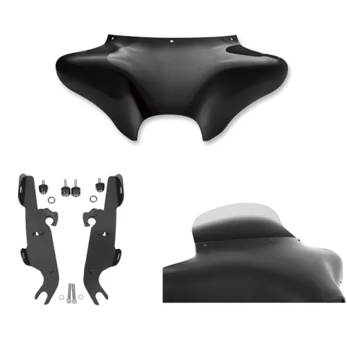 PartzBiz HD: 3470831-Memphis Shades Batwing Fairing 6.5 Ghost Spoiler Windshield Mount Harley Fat Boy PartzBiz HD: 3470831-Memphis Shades Batwing Fairing 6.5 Ghost Spoiler Windshield Mount Harley Fat Boy